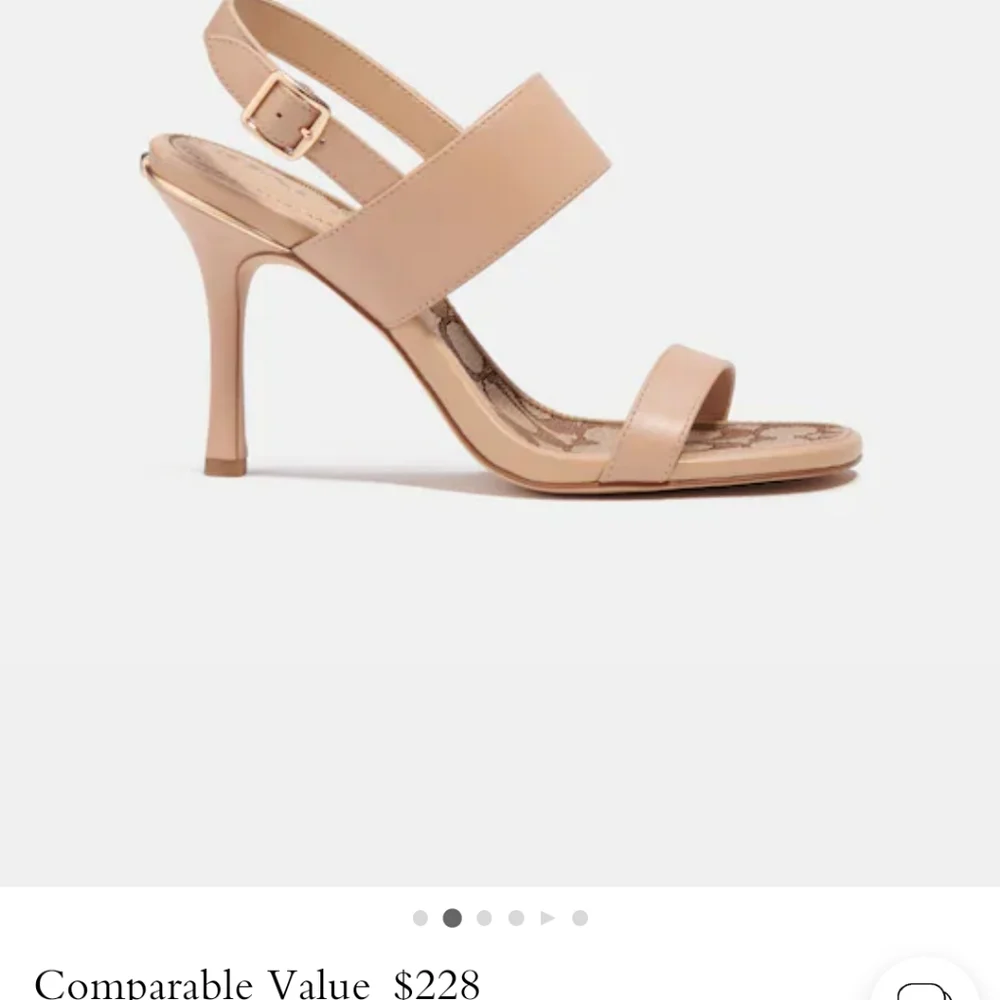 New! Coach Rori Sandal 👡 9.5 In Tan/Beige - Picture 3 of 8